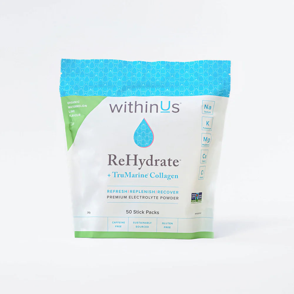 WithinUs- ReHydrate + TruMarine® Collagen WATERMELON LIME