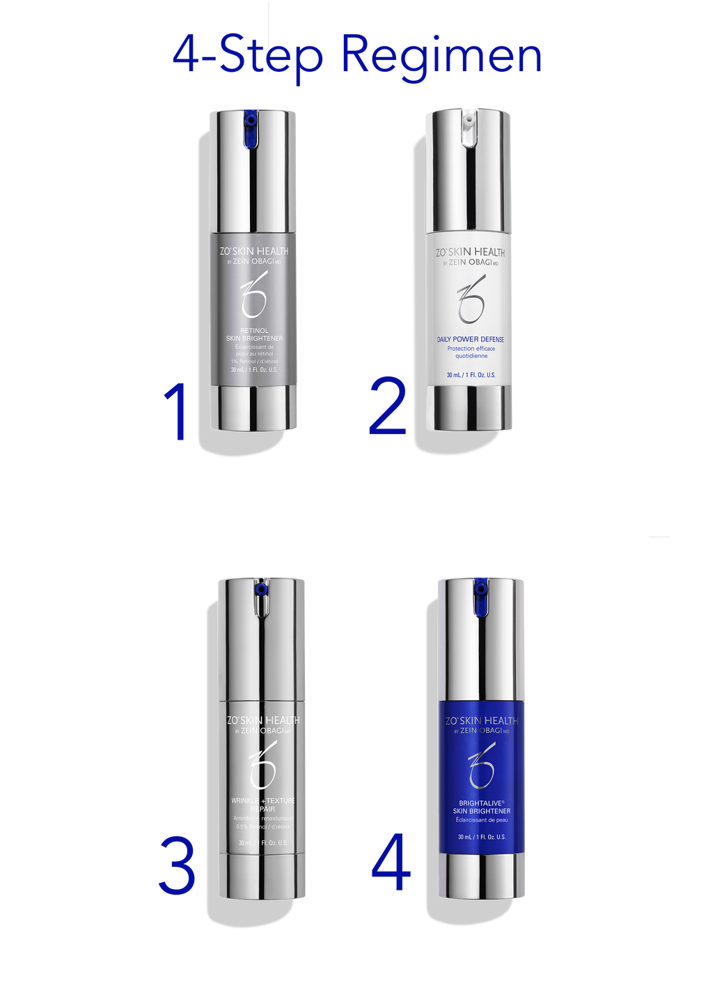 ZO Skin Health Skin Brightening Program + Texture Repair Kit