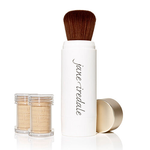 Jane Iredale- Amazing Base Loose Mineral Powder Foundation Refillable Brush