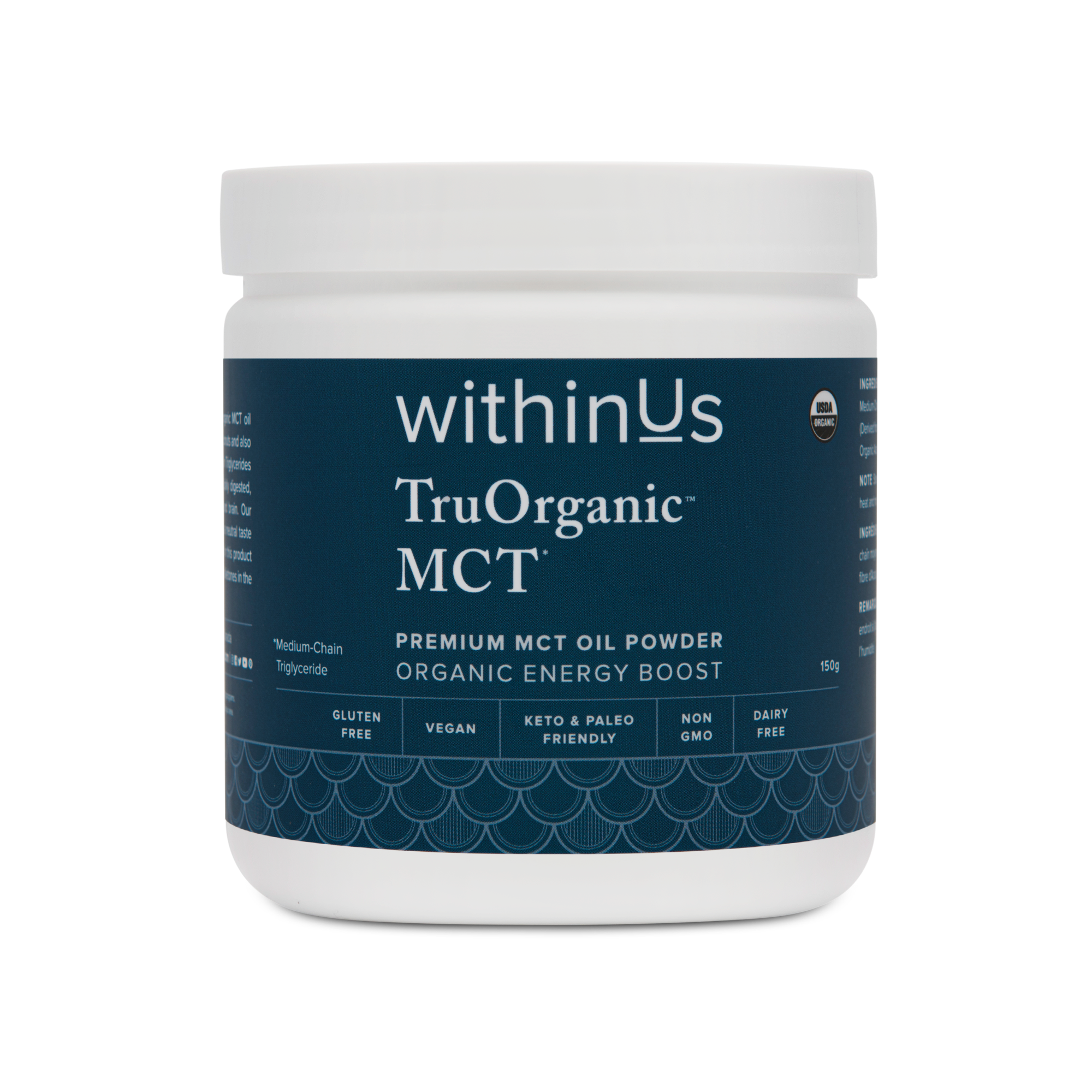 withinUs™ TruOrganic MCT jar